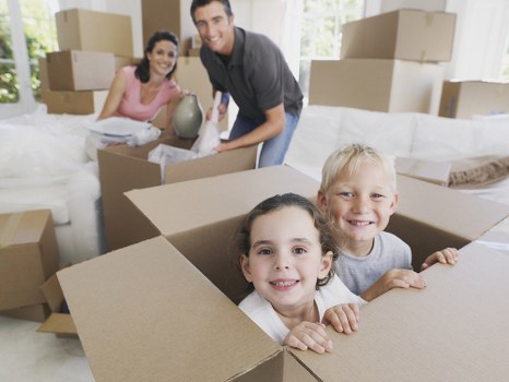 Removal team preparing a household move in Norwood Green
