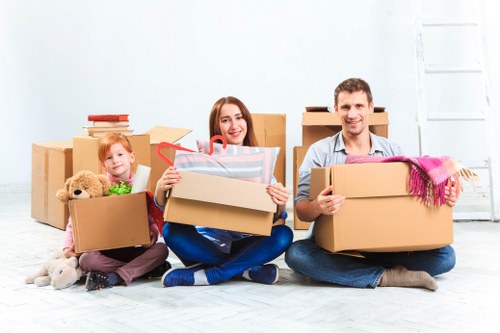Local moving van for residential and business transport in Norwood Green