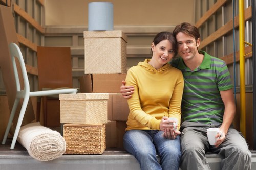 Commercial removals support for an office move in Norwood Green